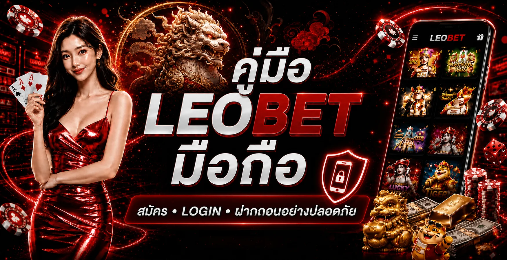 LEOBET มือถือ สมัคร Login ฝากถอนอย่างปลอดภัย